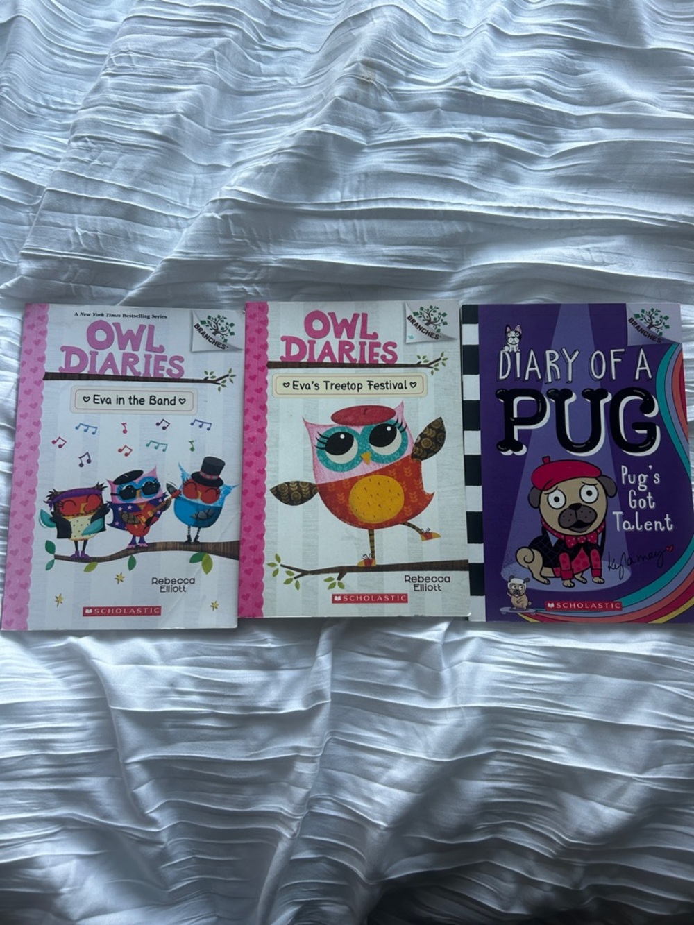 Scholastic Kids Book Set of 3 - Pink & Purple Covers